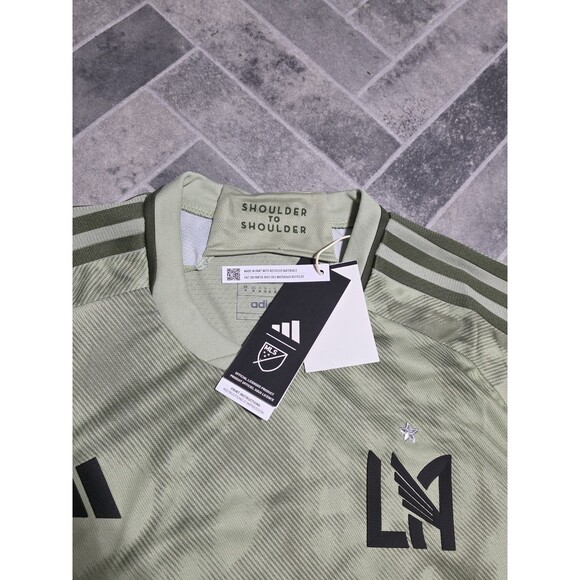 New Adidas MLS LAFC Los Angeles FC 23/24 Authentic Jersey IS4878 Men's Size XL - Picture 7 of 15